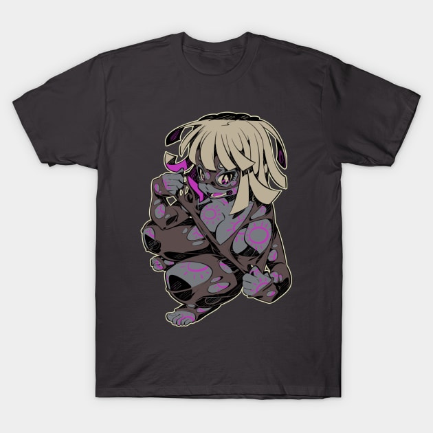 Shadow girl T-Shirt by Rafchu